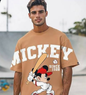 Mickey Mouse Unisex Oversized T-Shirt