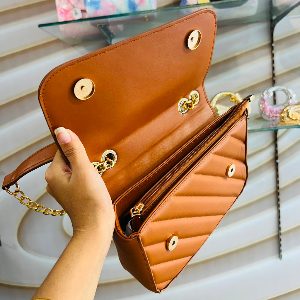 Versace Brown Women's Sling Bag