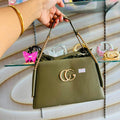 GG Olive Women's Sling Bag
