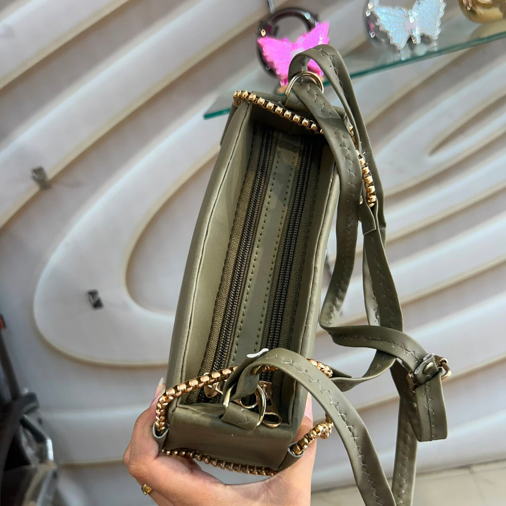 GG Olive Women's Sling Bag