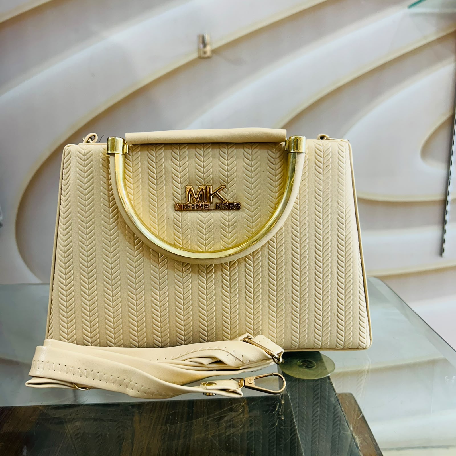 MK Off White Women's Sling Bag