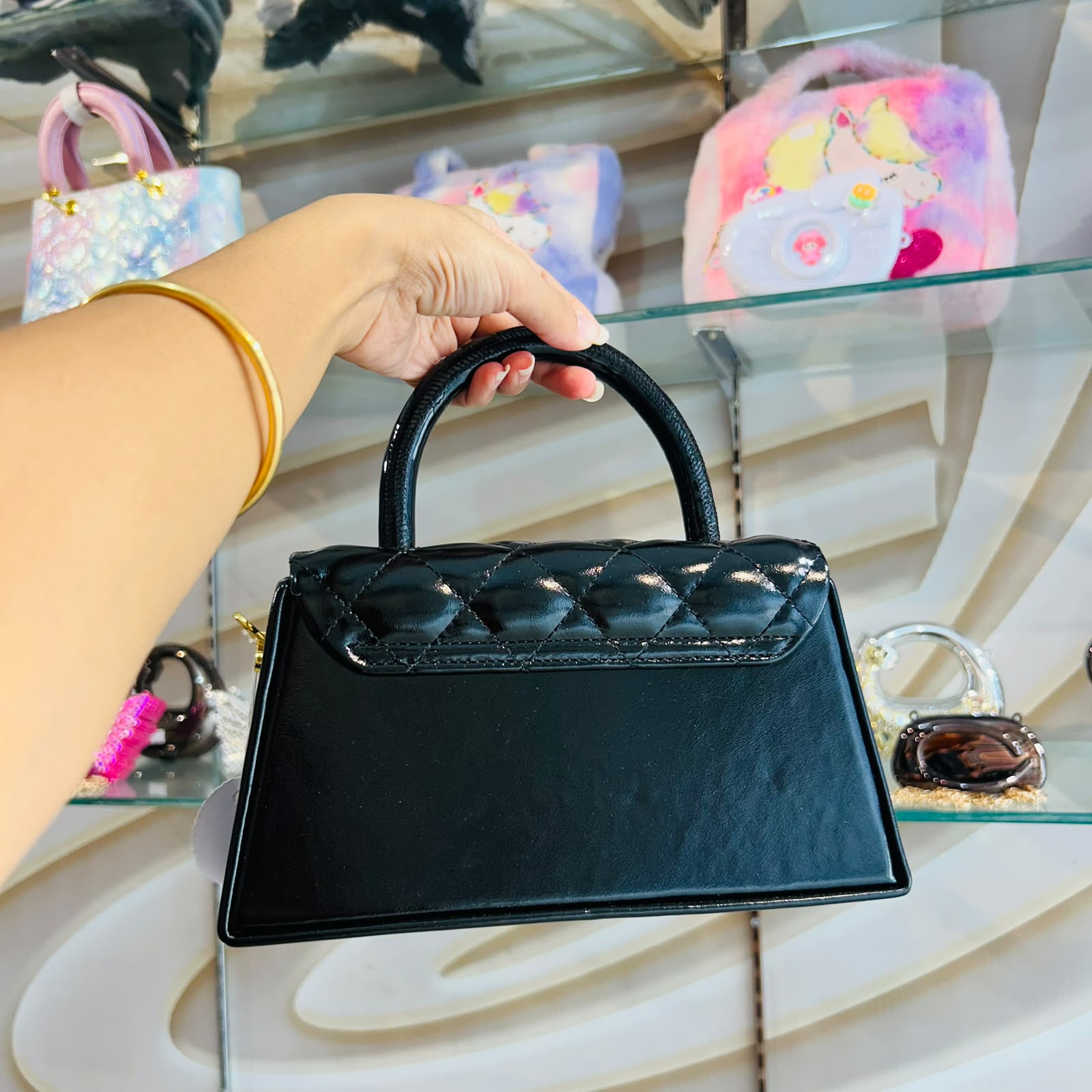 Hermes Black Women's Sling Bag