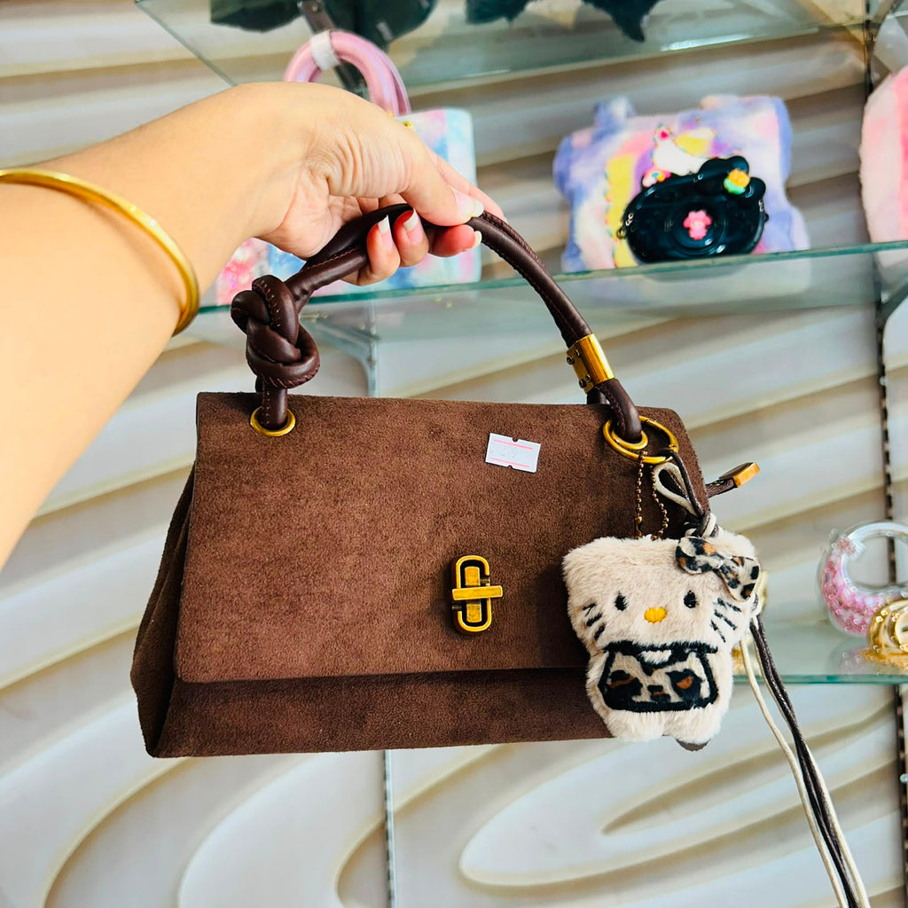 Suede Mouse Women's Sling Bag