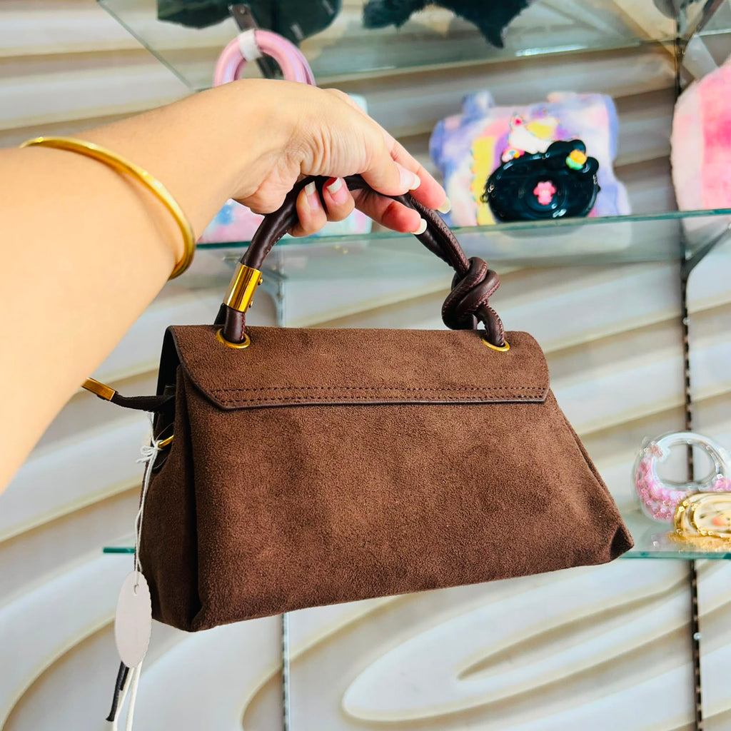Suede Mouse Women's Sling Bag