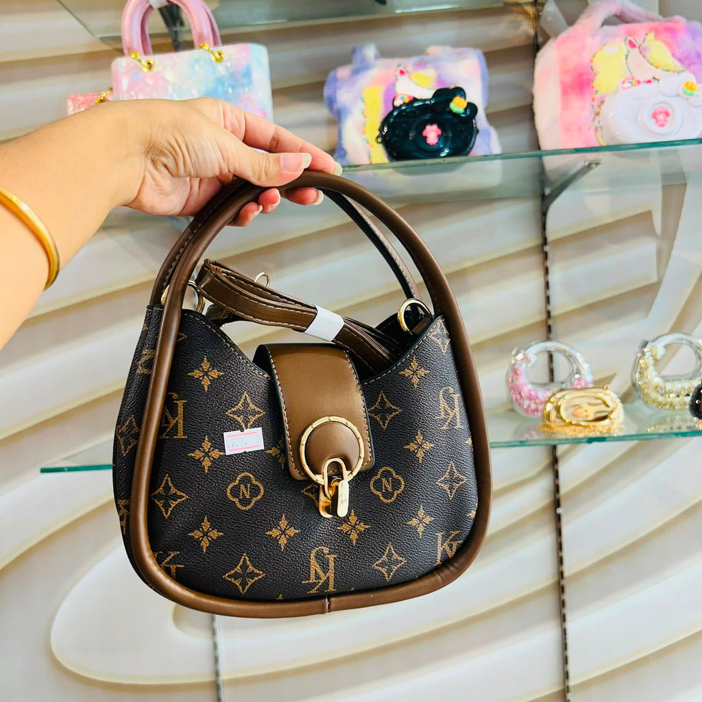 LV Texture Women's Hand Bag