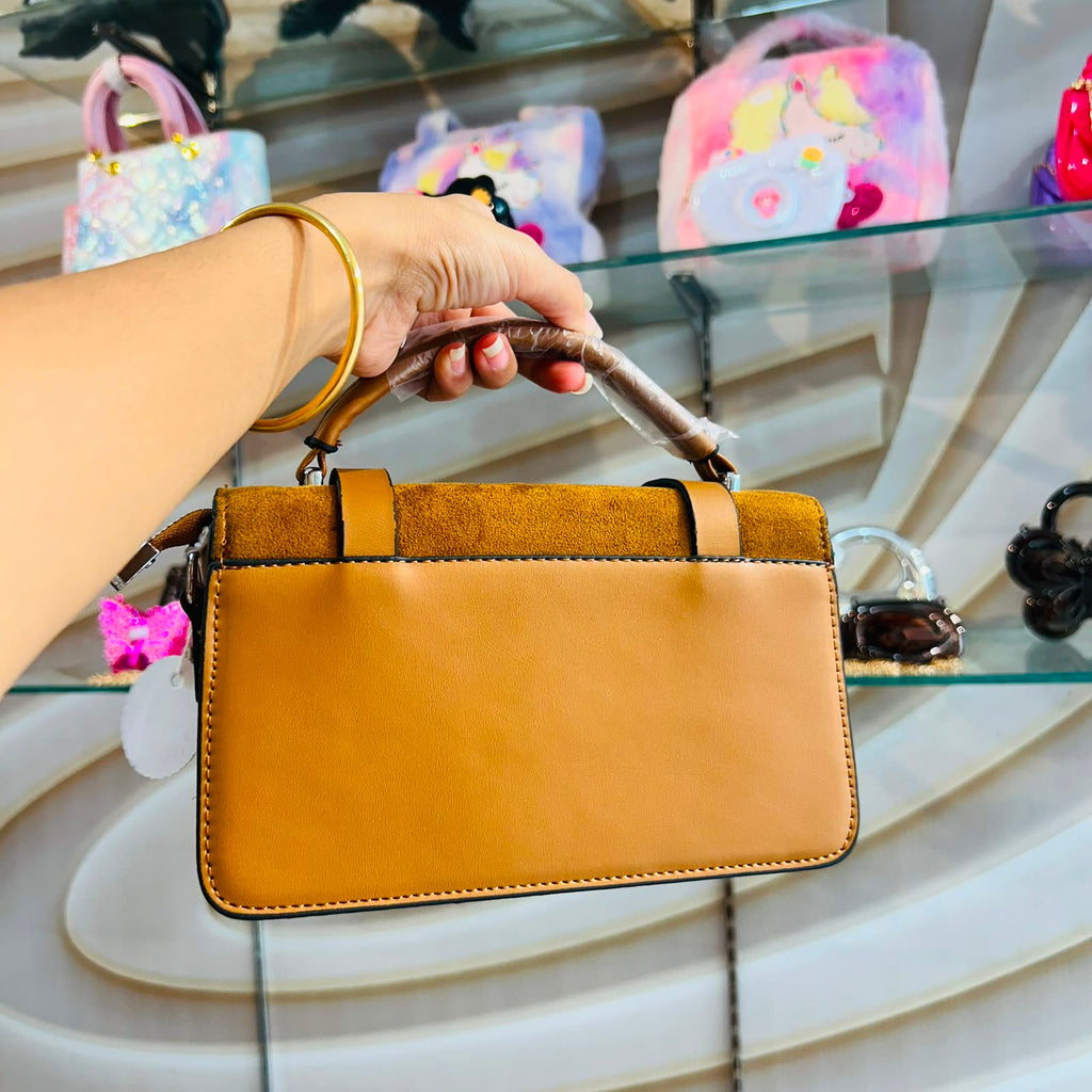 Suede Women's Hand Bag