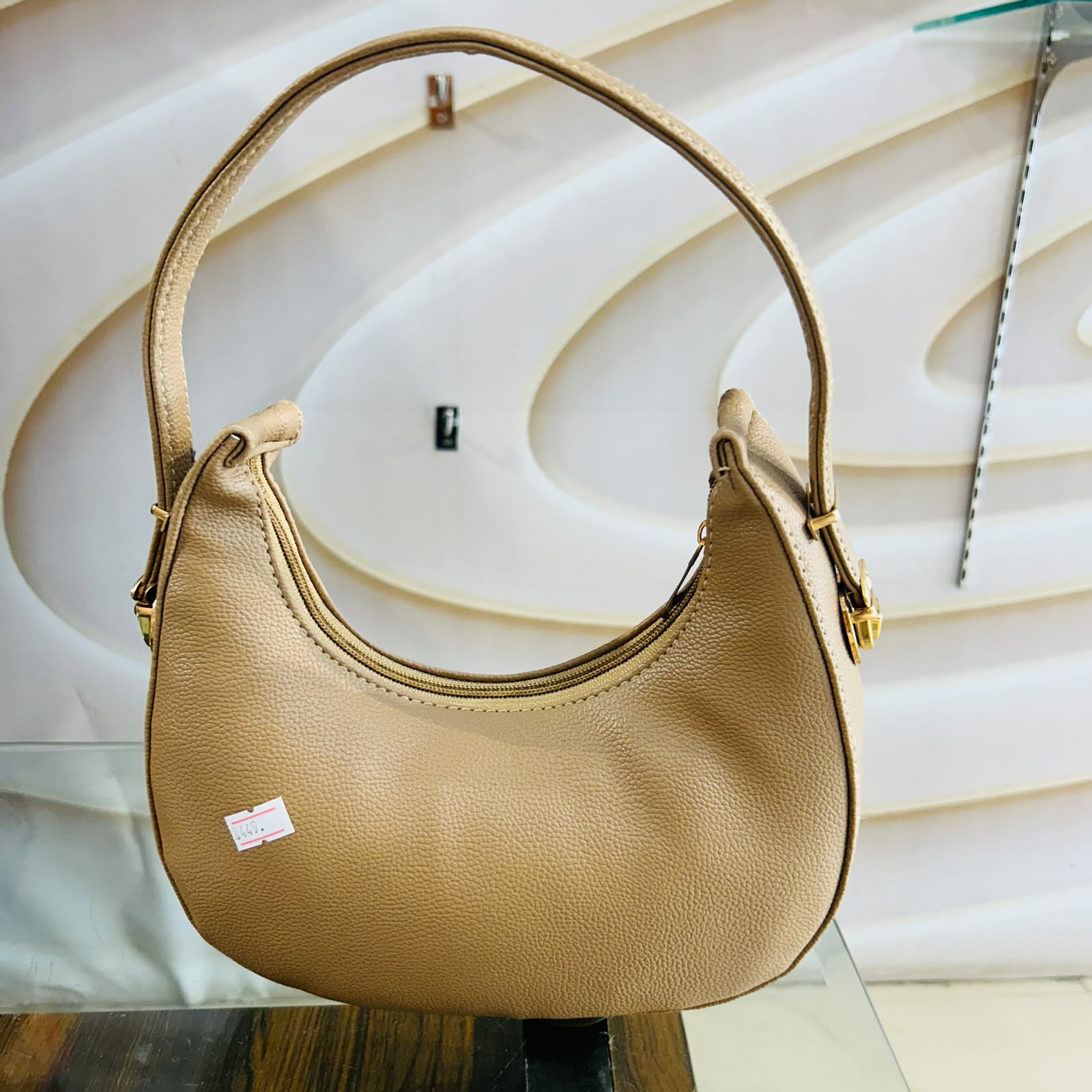 Cream Moon Women's Hand Bag