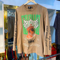 Crown Beige Boxy Fit Tshirt (M Size)