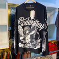 Goddestiny Black Boxy Fit Tshirt (L Size)