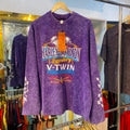 Harley Acid Wash Lavender Boxy Fit Tshirt (L Size)