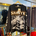 Sante Black Waffle Boxy Fit Tshirt (L Size)