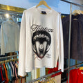 Thirteen "Imported" Cotton White Boxy Tee