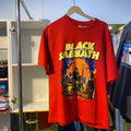 Sabb Red Boxy Tee Heavy GSM