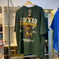 Hack Green Boxy Tee Heavy GSM