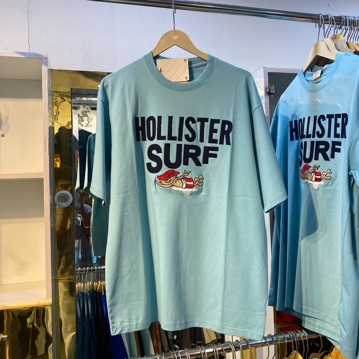 SURF Blue Unisex Tee Heavy GSM