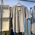 Grey Emboss Unisex Tee Heavy GSM