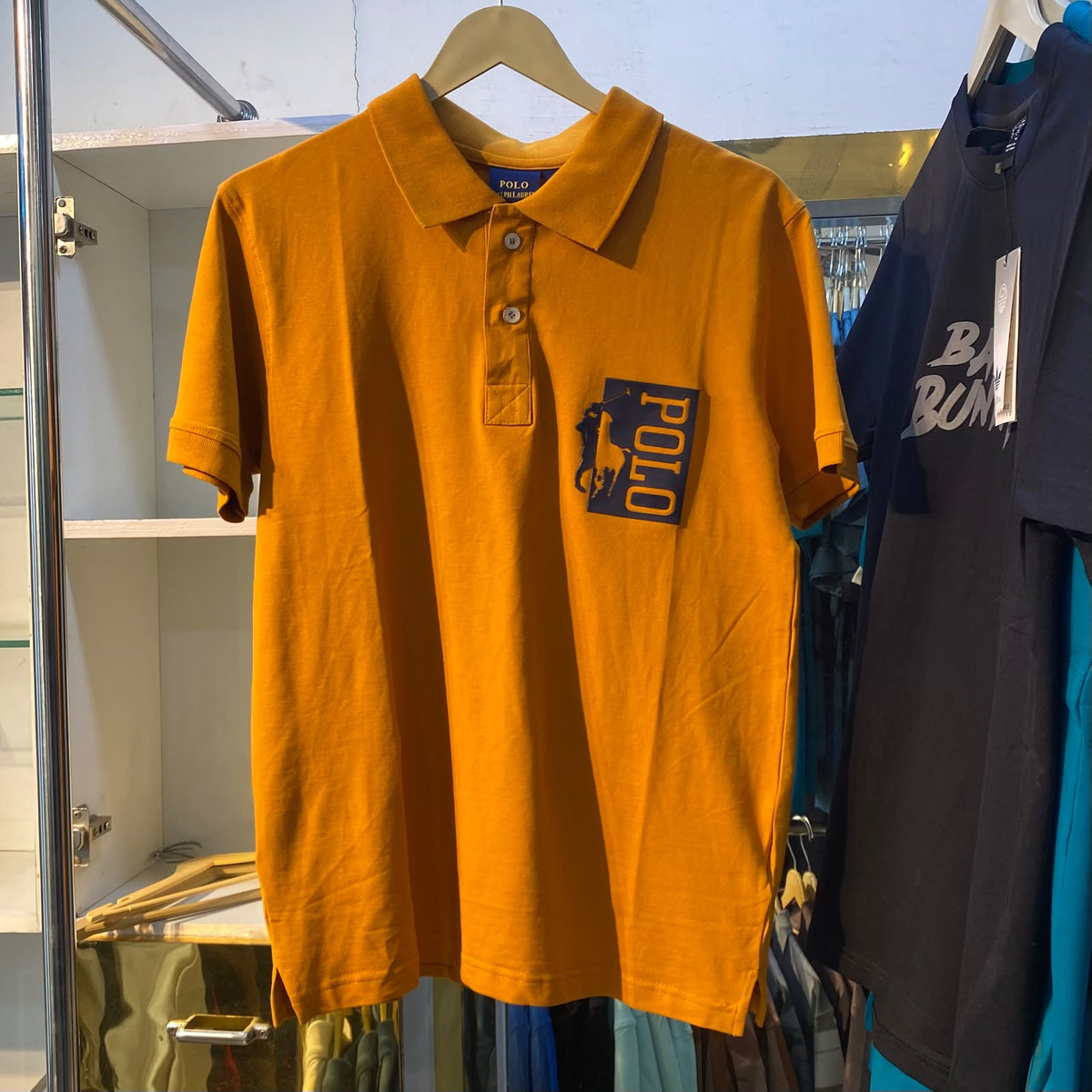 Mustard Collar/Polo Tee