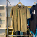Zipper Mint Collar/Polo Tee