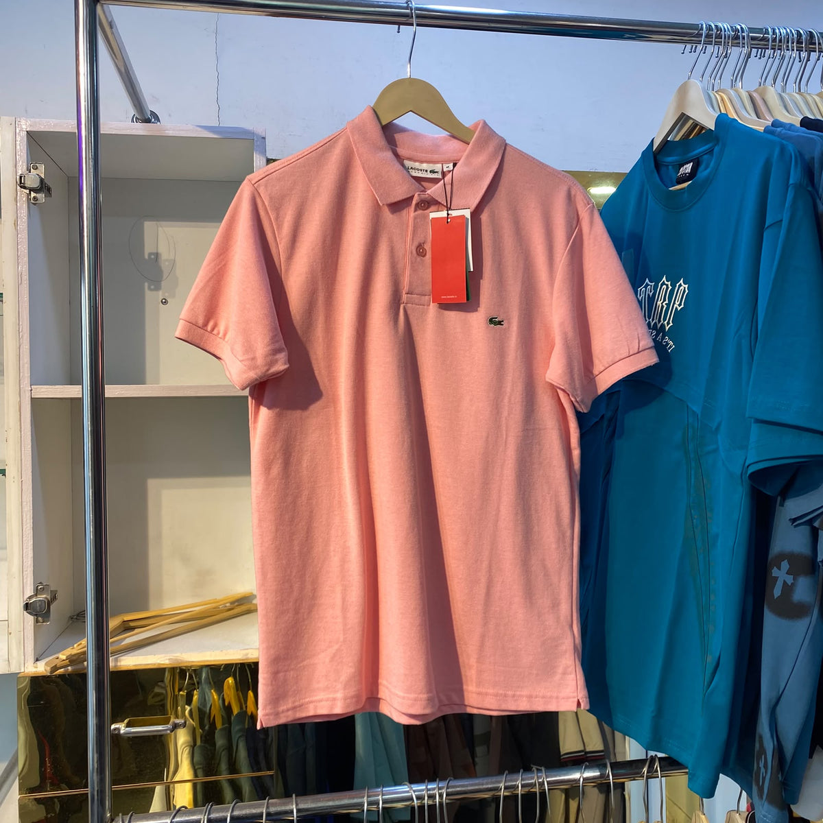 Baby Pink Collar/Polo Tee