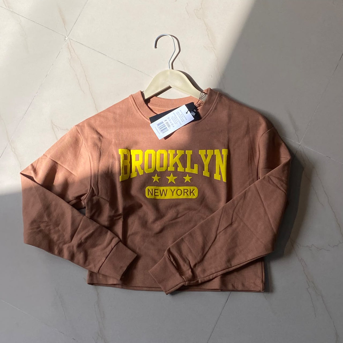 BRK Brown Women's Baby Tee (Fits XS, S & M)