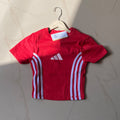 Red Women's Baby Tee (Fits XS, S & M)