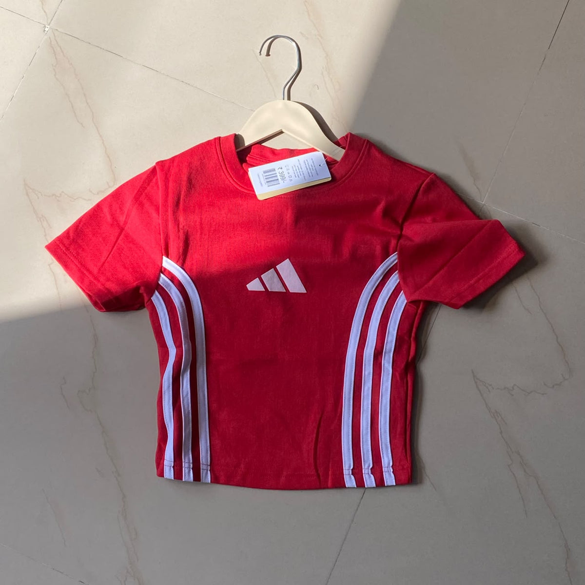Red Women's Baby Tee (Fits XS, S & M)