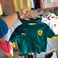 Green Ferrari Women's Baby Tee (Fits XS, S & M)