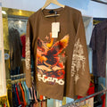 Eagle Brown Boxy Fit Tshirt (M Size)