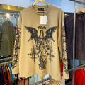 Angel Beige Boxy Fit Tshirt (L Size)